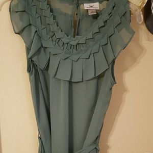 Light Green short sleeve blouse